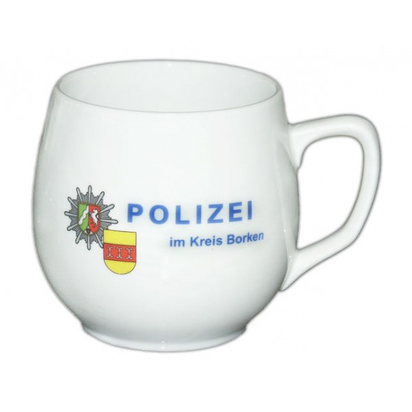 Porzellantasse bauchig 30cl EU Porzellan