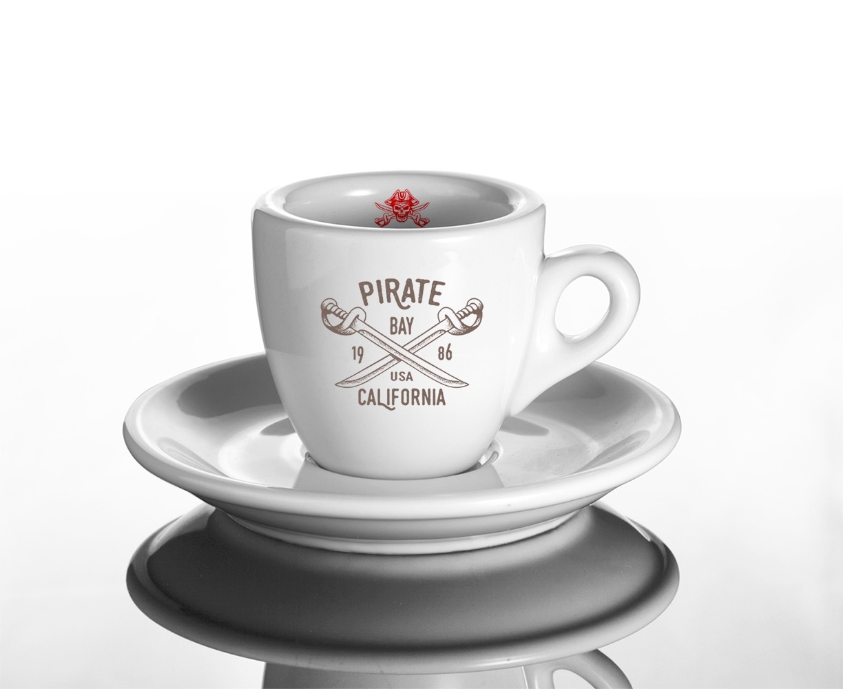 Espresso Palermo Nuova Point inklusive Untertasse bedrucken