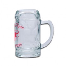 Minimaßkrug Glas 4cl bedrucken
