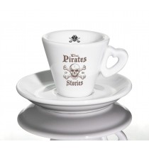 Espresso Trieste mit Herzhenkel Nuova Point inklusive Untertasse