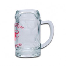 Minimaßkrug Glas 4cl bedrucken