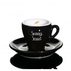 Espresso Milano BLACK Nuova Point inklusive Untertasse