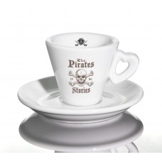 Espresso Trieste mit Herzhenkel Nuova Point inklusive Untertasse