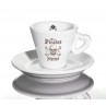 Espressotassen Trieste mit Herzhenkel Nuova Point bedrucken 